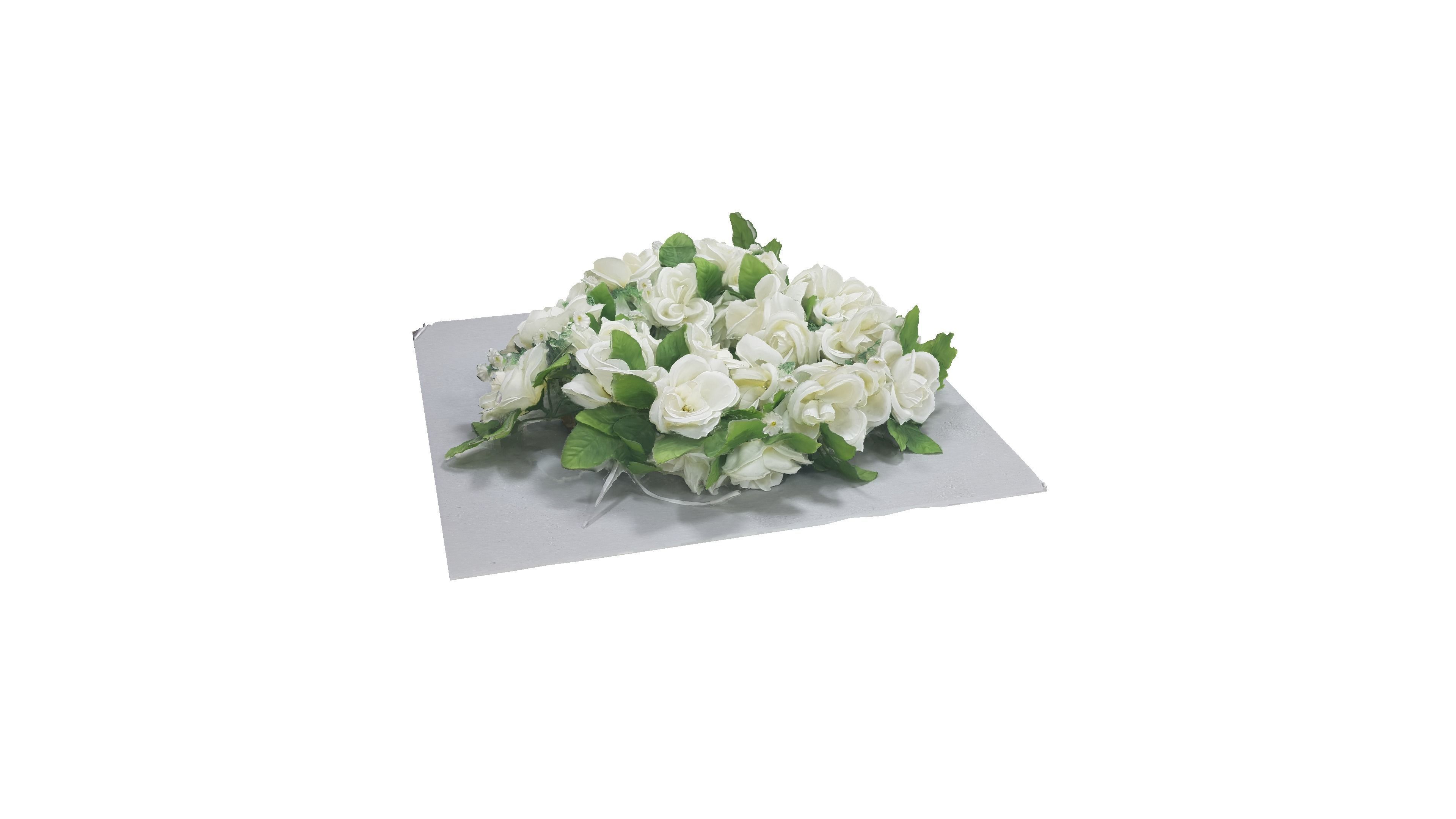 Scanned flowerDecorations Free 3D model_4