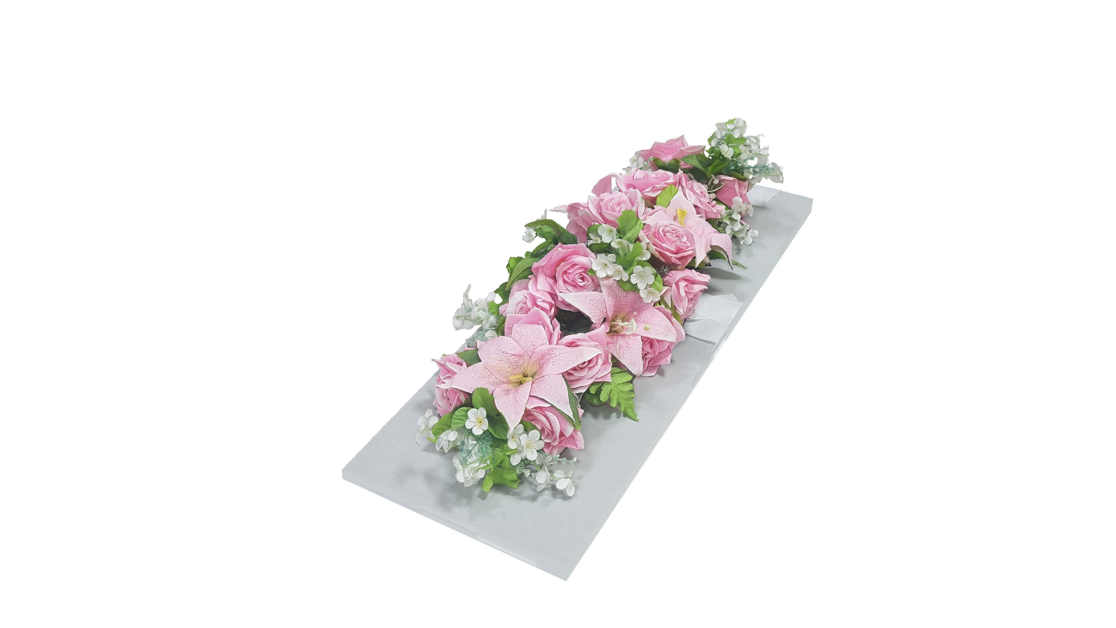 Scanned flowerDecorations Free 3D model_10