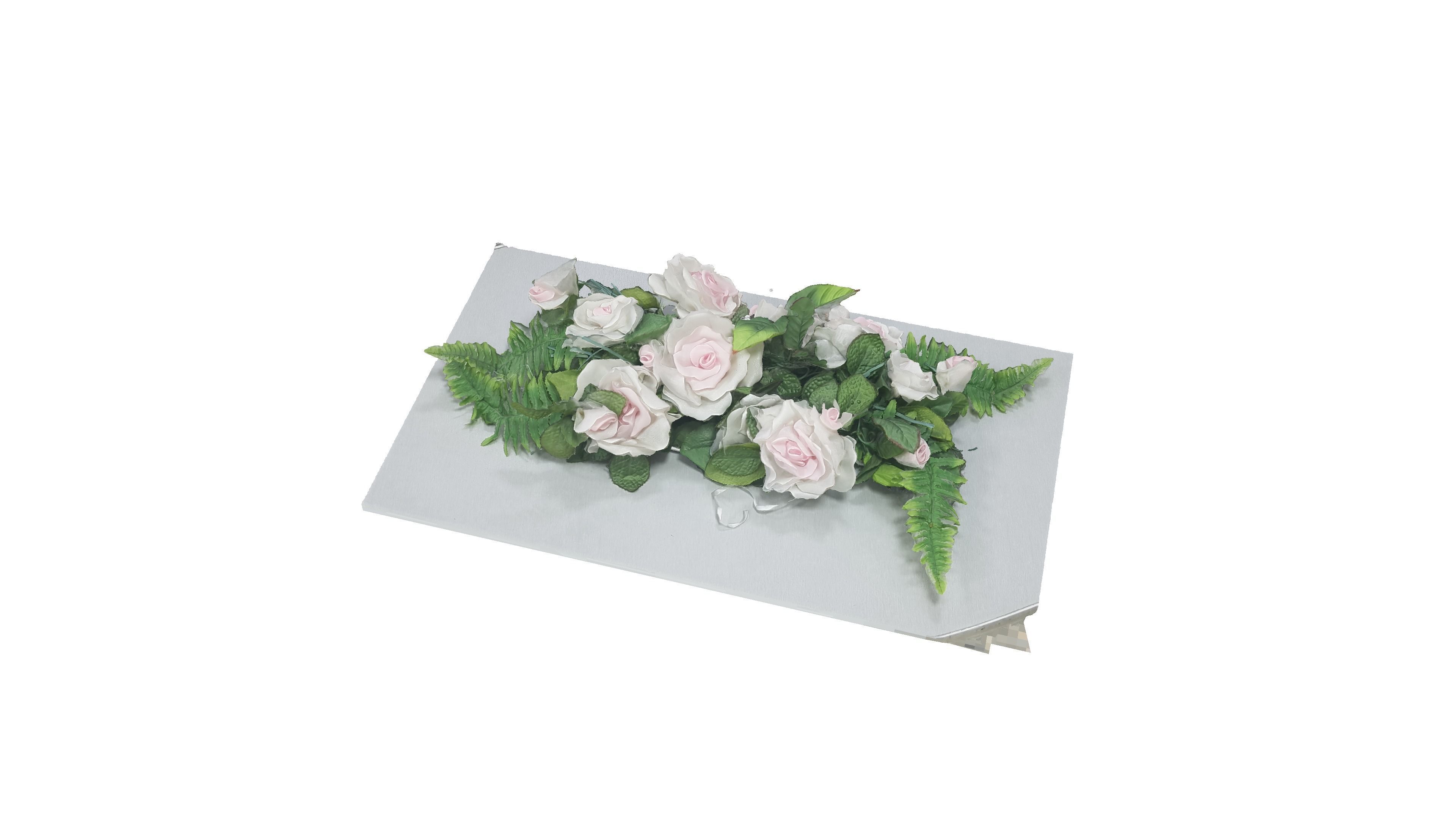 Scanned flowerDecorations Free 3D model_9