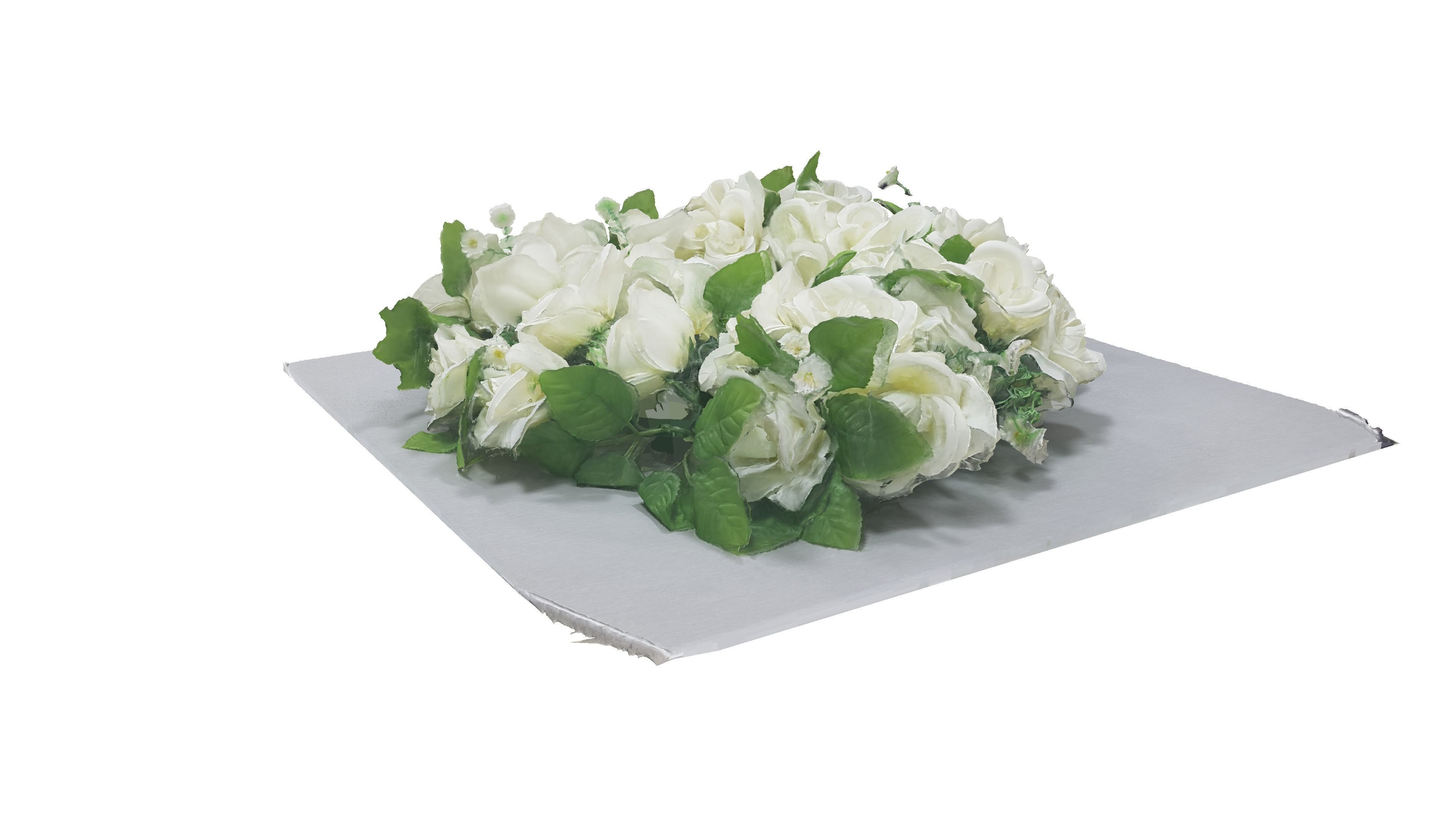 Scanned flowerDecorations Free 3D model_1
