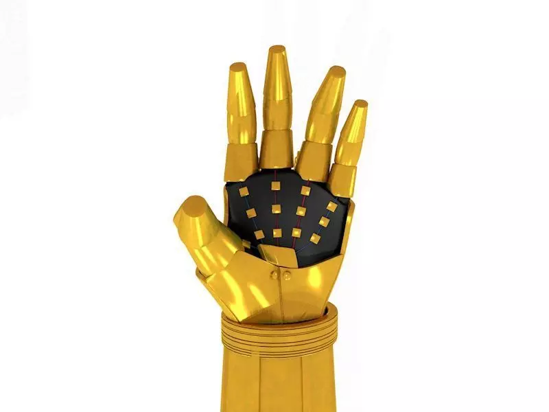 C3PO HAND 3D model_0