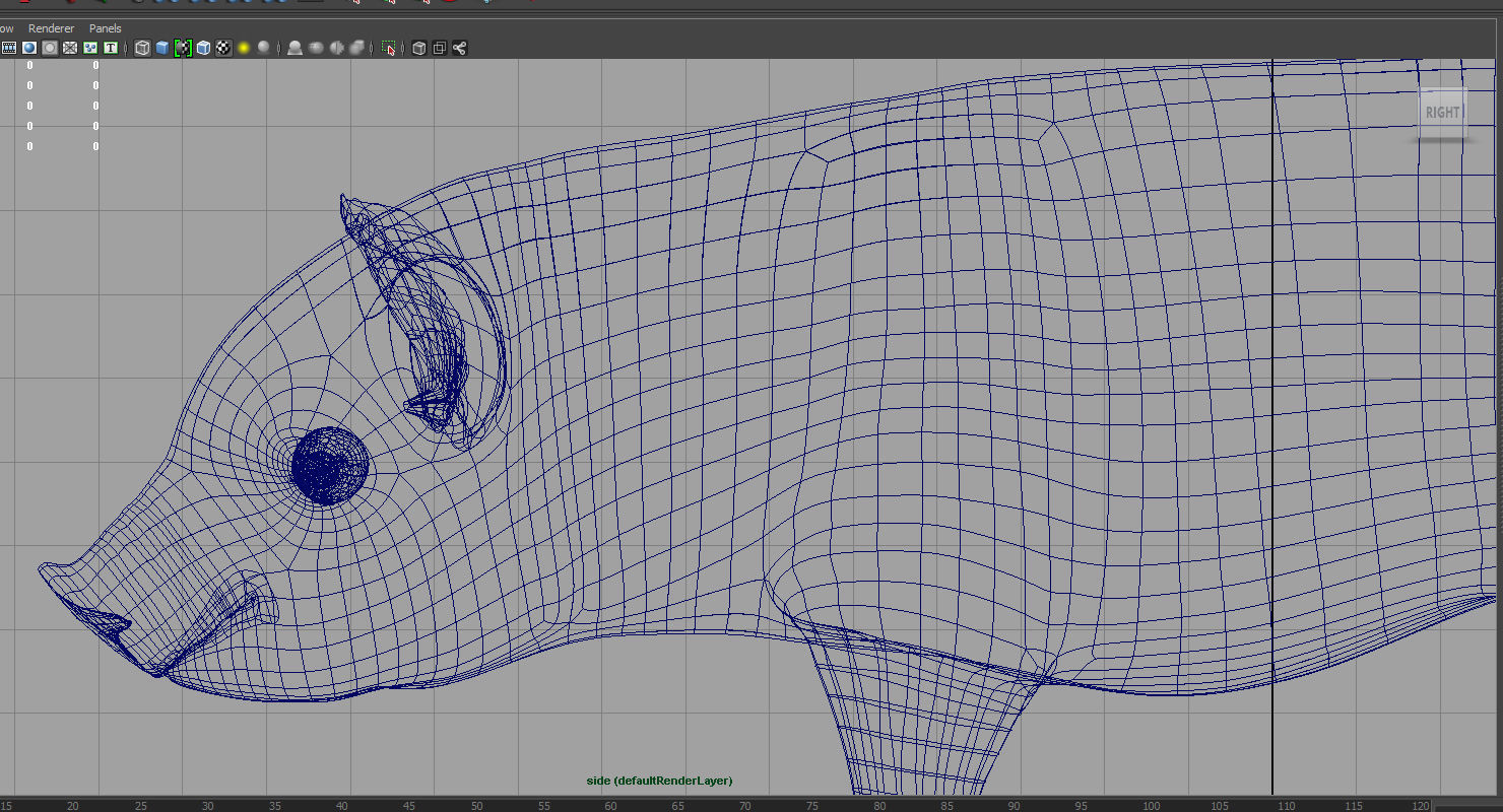 cute pig 3d model 3D model_6