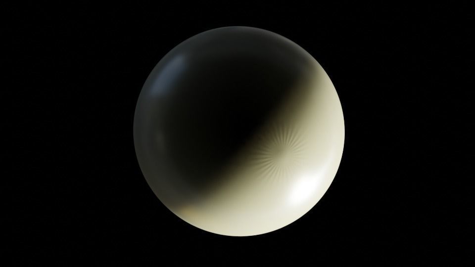 futuristic orb speaker 3D model_4