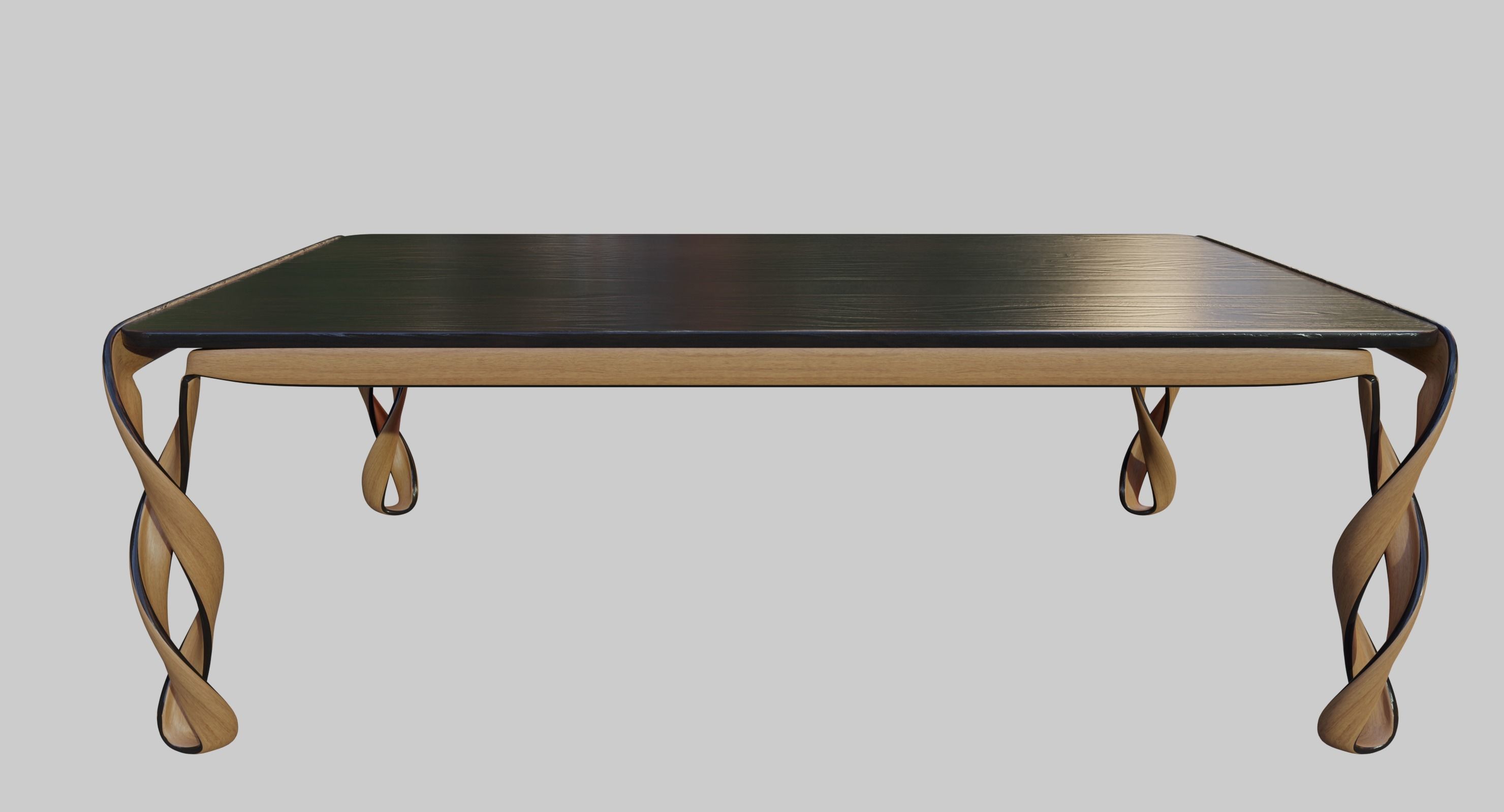 Double Helix Table 3D model_5