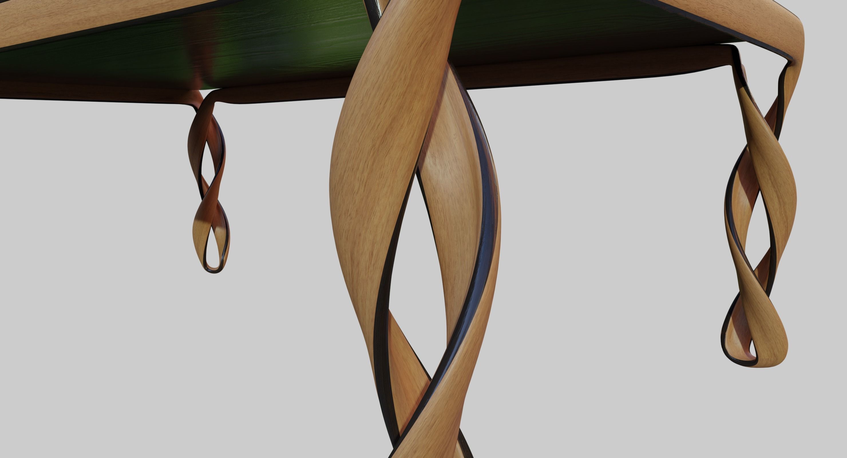 Double Helix Table 3D model_3