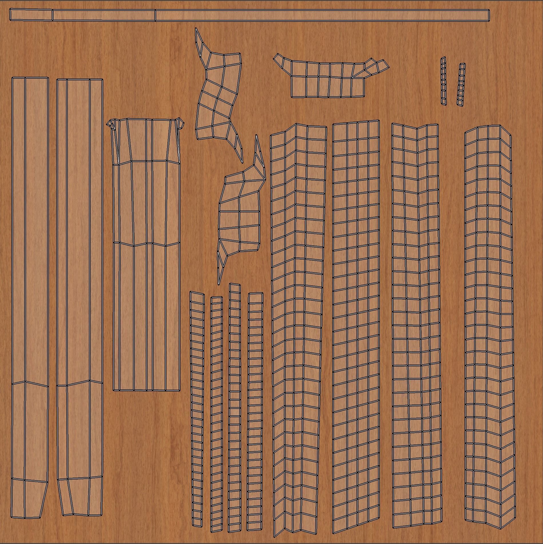 Double Helix Table 3D model_19
