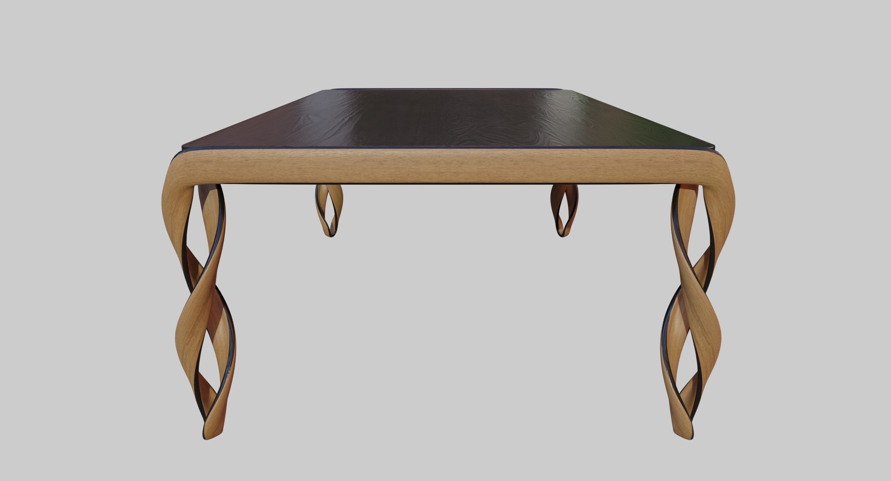 Double Helix Table 3D model_6