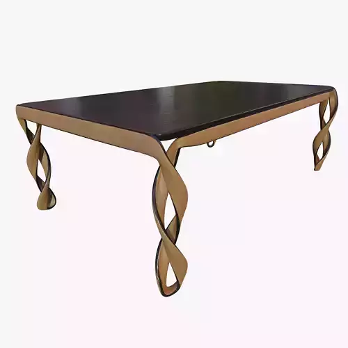 Double Helix Table 3D model