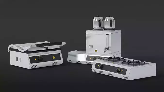 Professional Kitchen Machines - Toaster - Tea Machine - Cooker