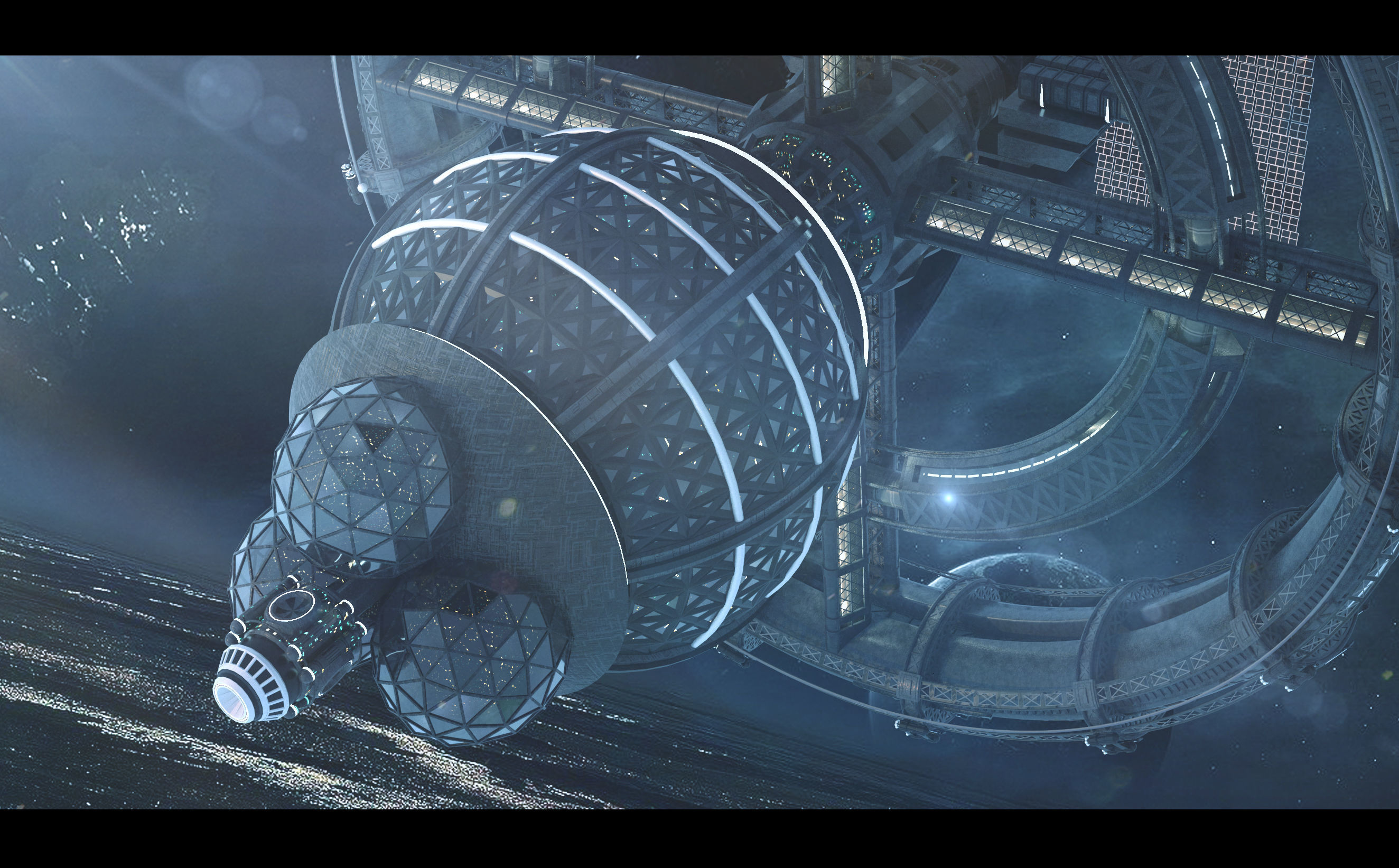 SpaceShip Calypso 3D model_3