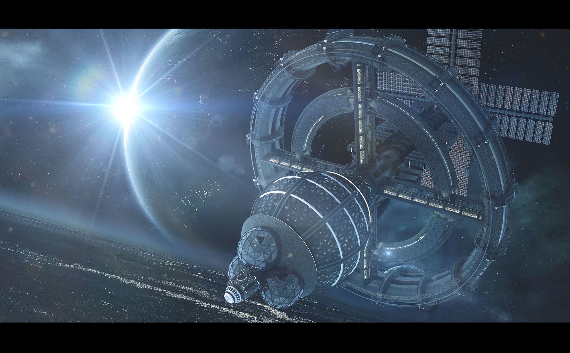 SpaceShip Calypso 3D model_1