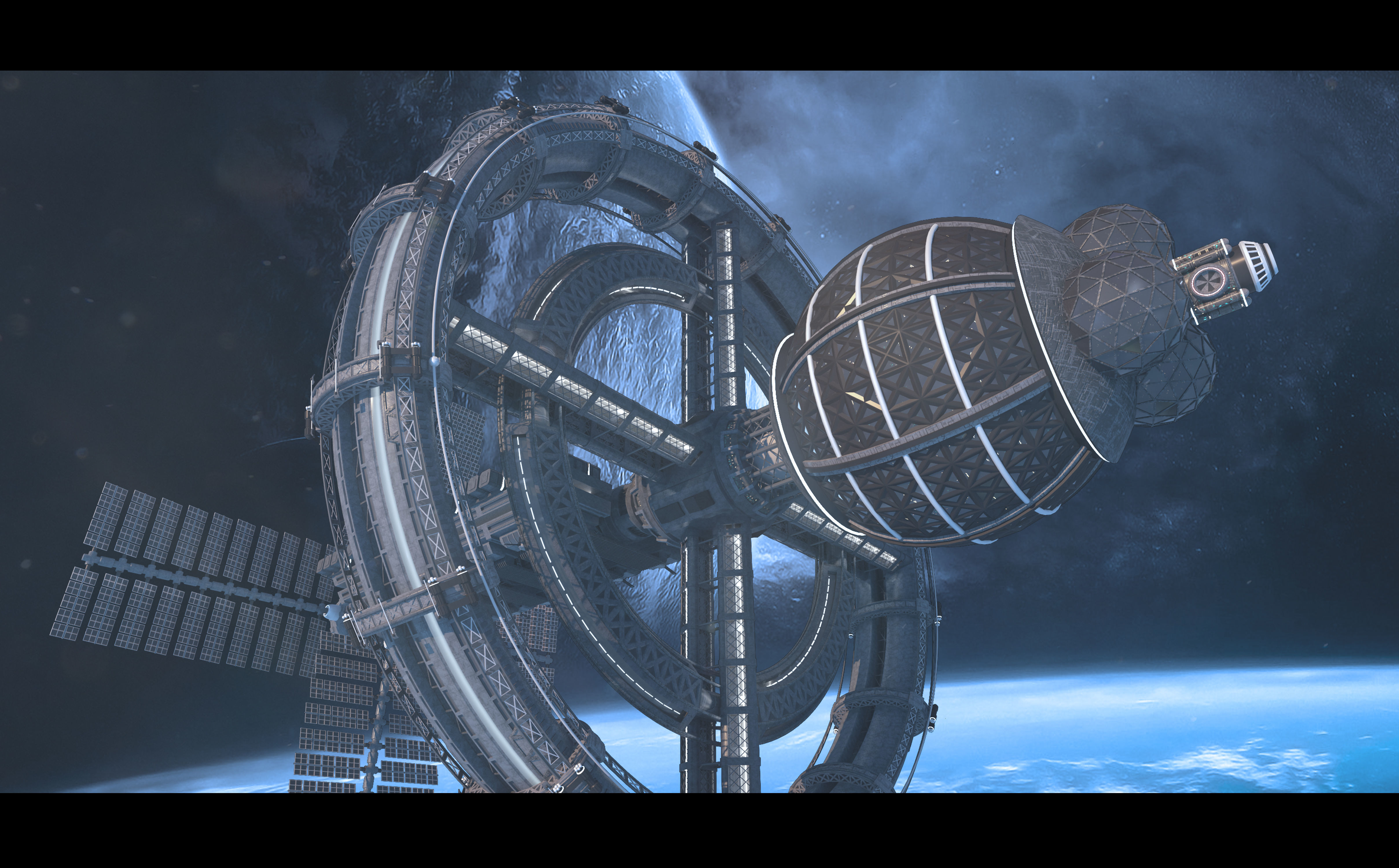 SpaceShip Calypso 3D model_2