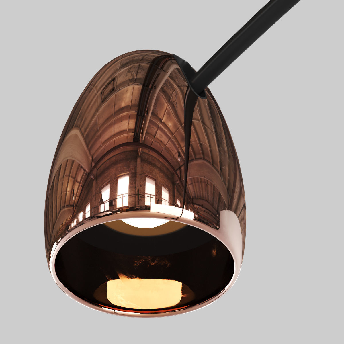 Hercules Table Lamp 3D model_3
