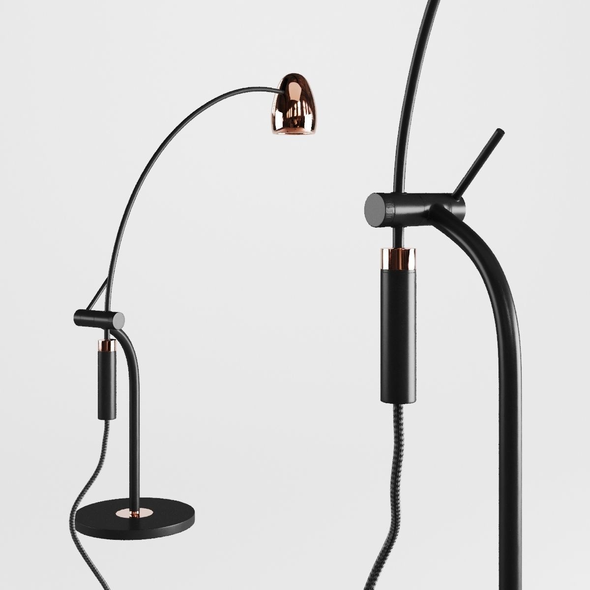 Hercules Table Lamp 3D model_2