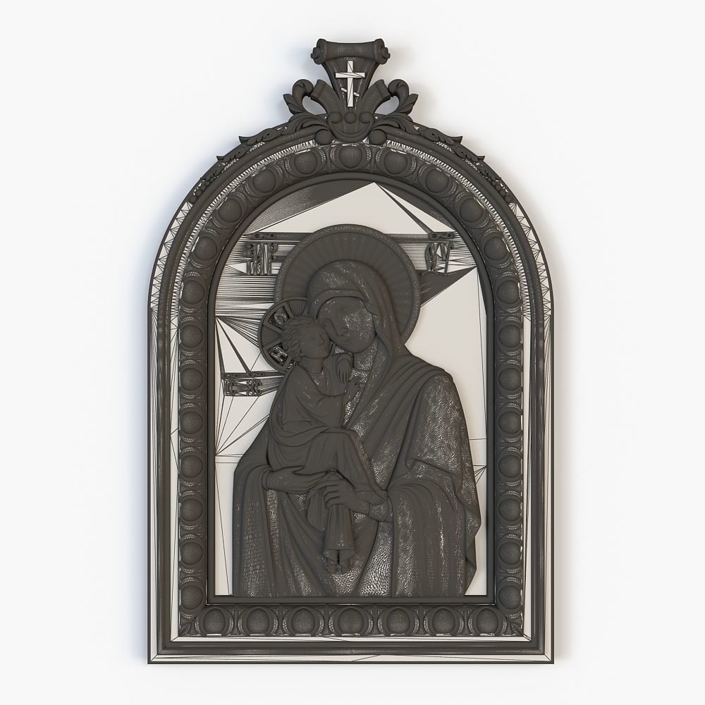 Orthodox icon 3D print model_2