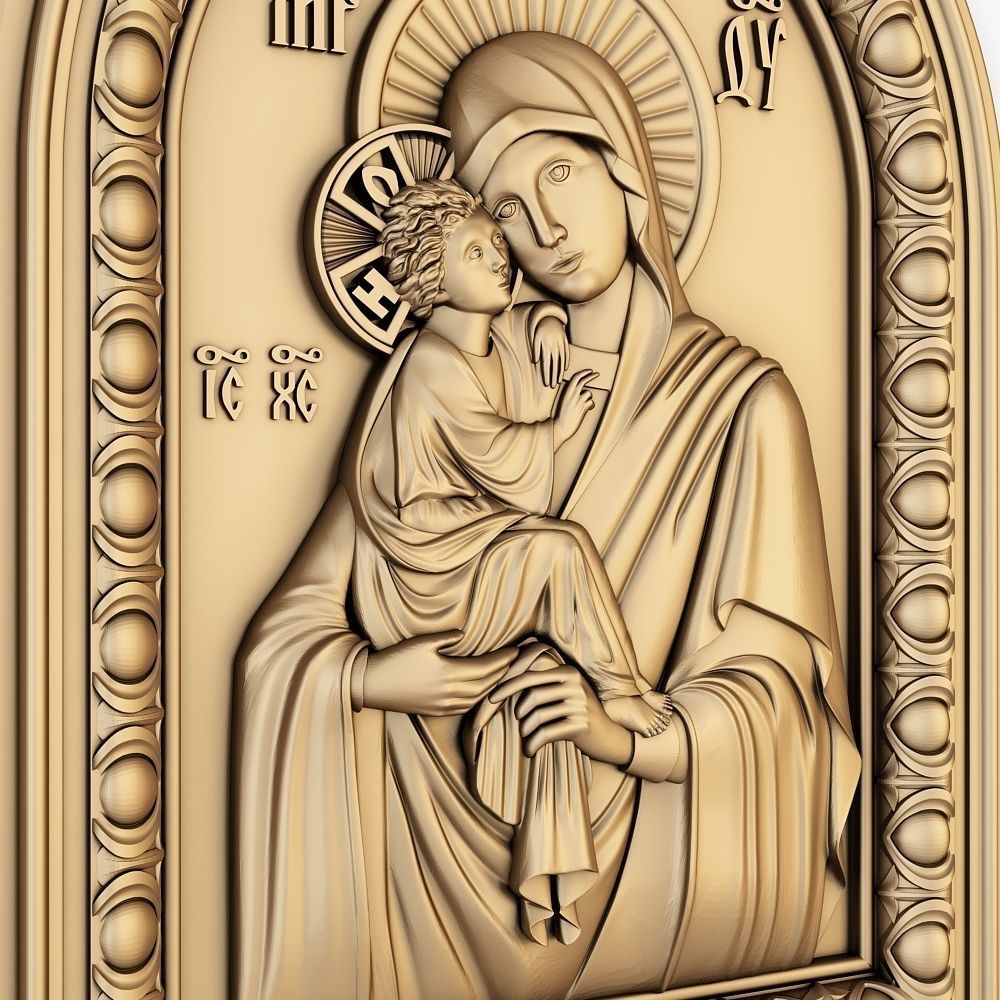 Orthodox icon 3D print model_5