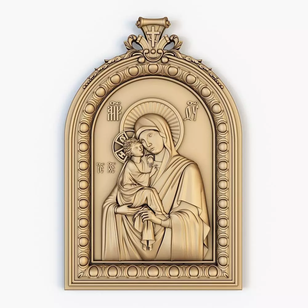 Orthodox icon 3D print model_0