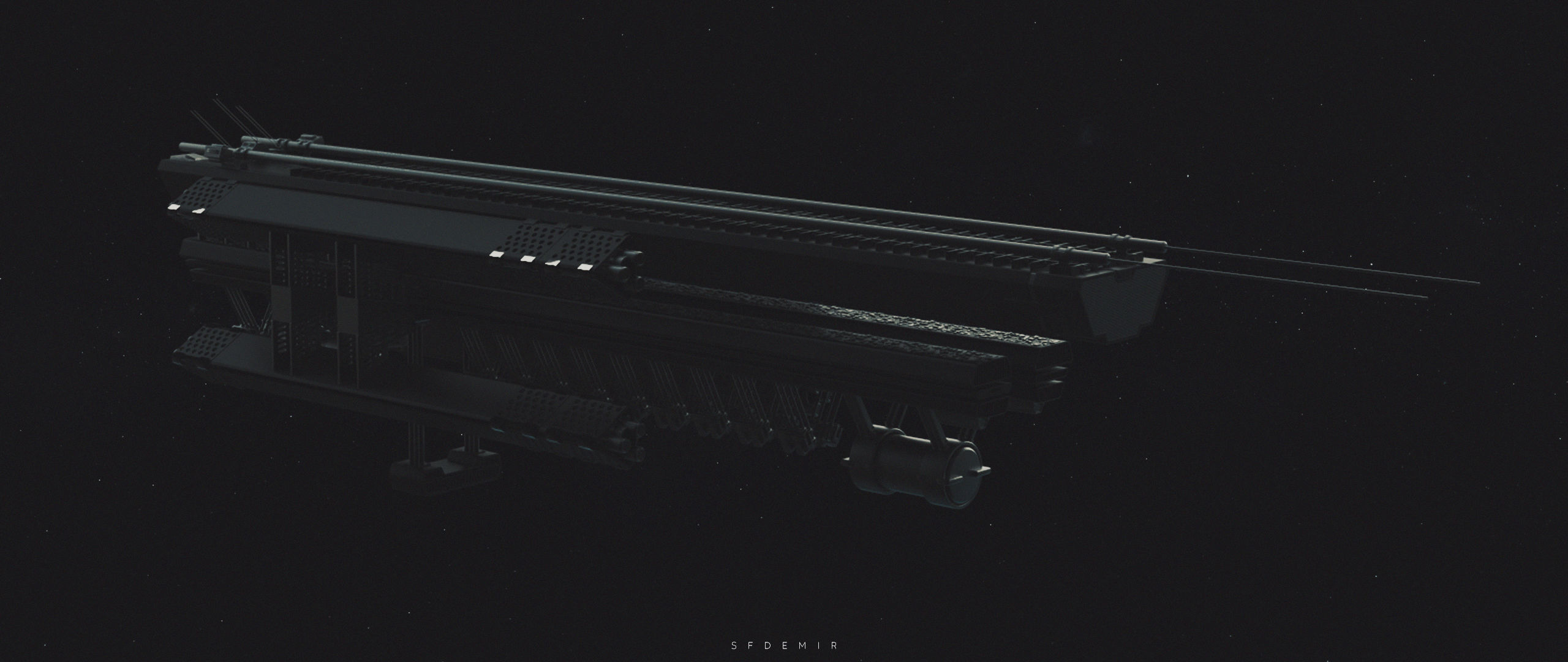 AU-45 Mothership 3D model_10