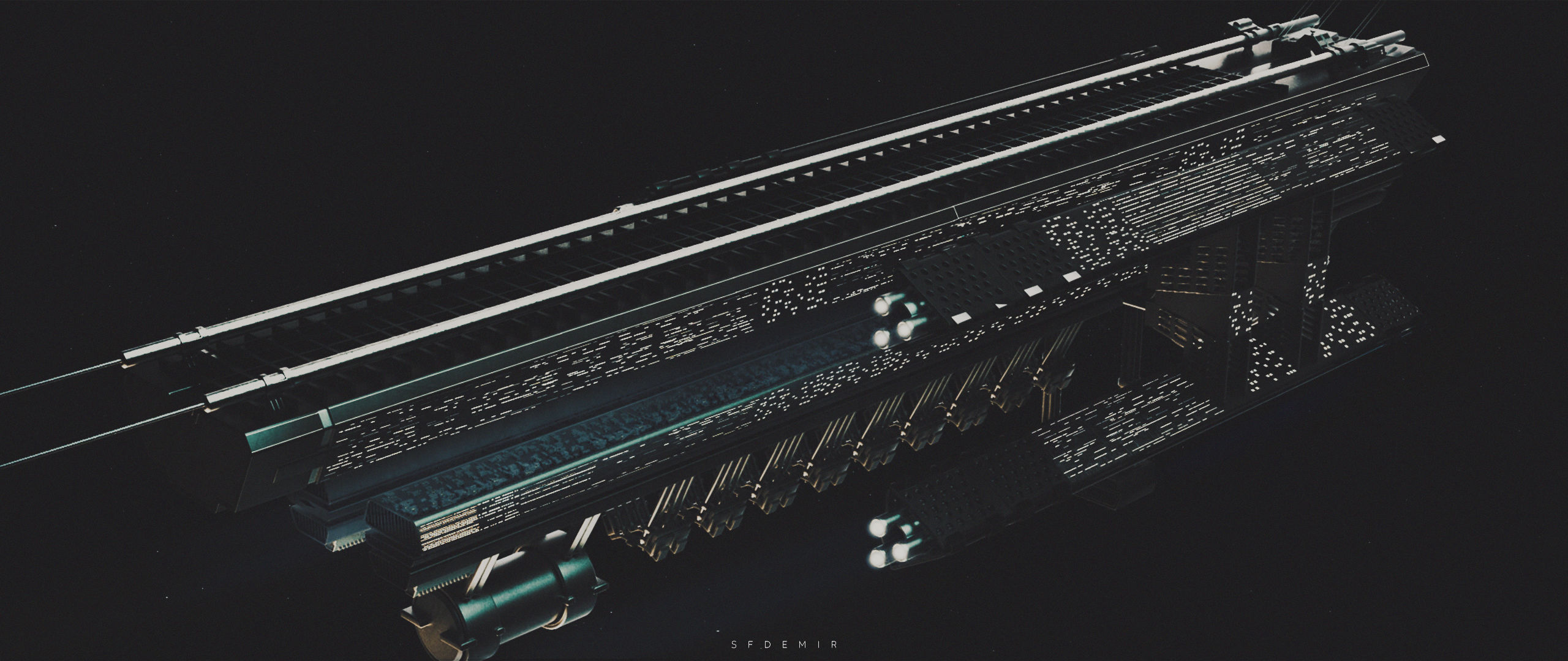 AU-45 Mothership 3D model_7