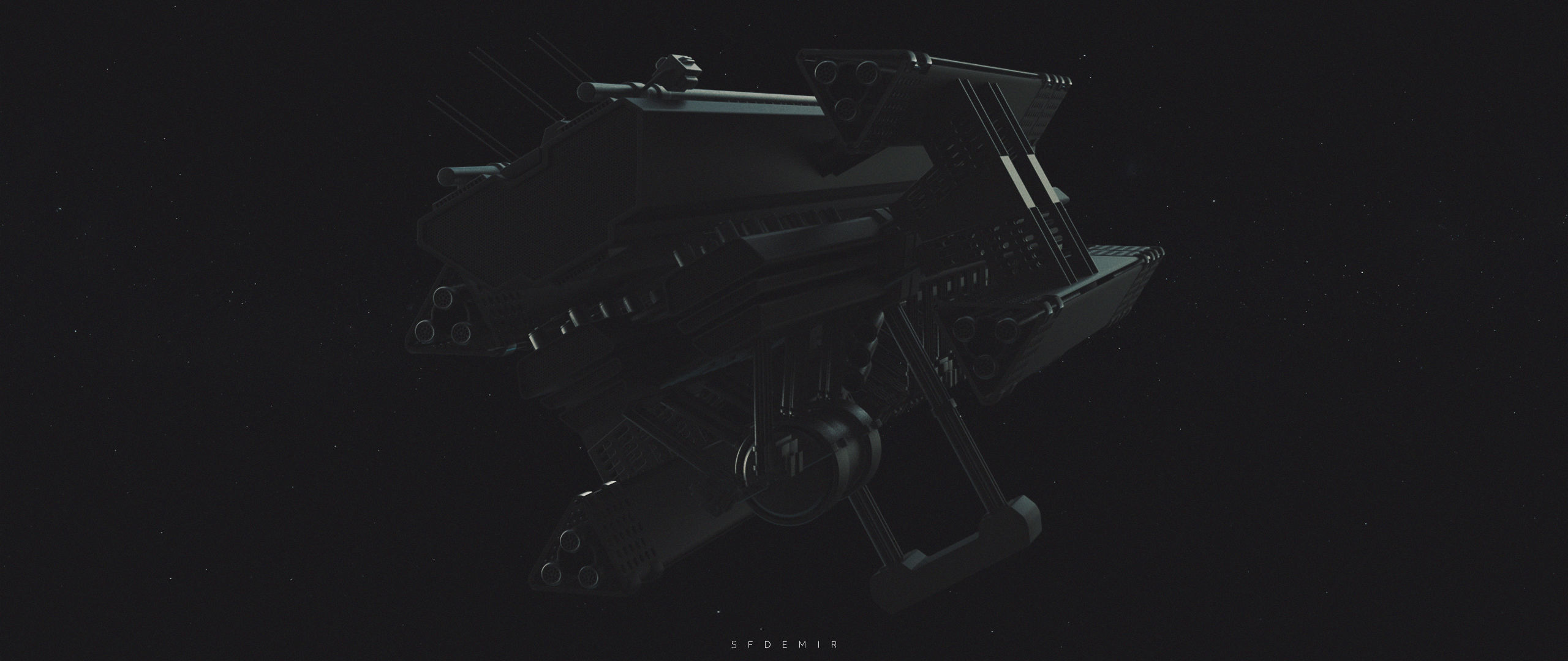 AU-45 Mothership 3D model_9