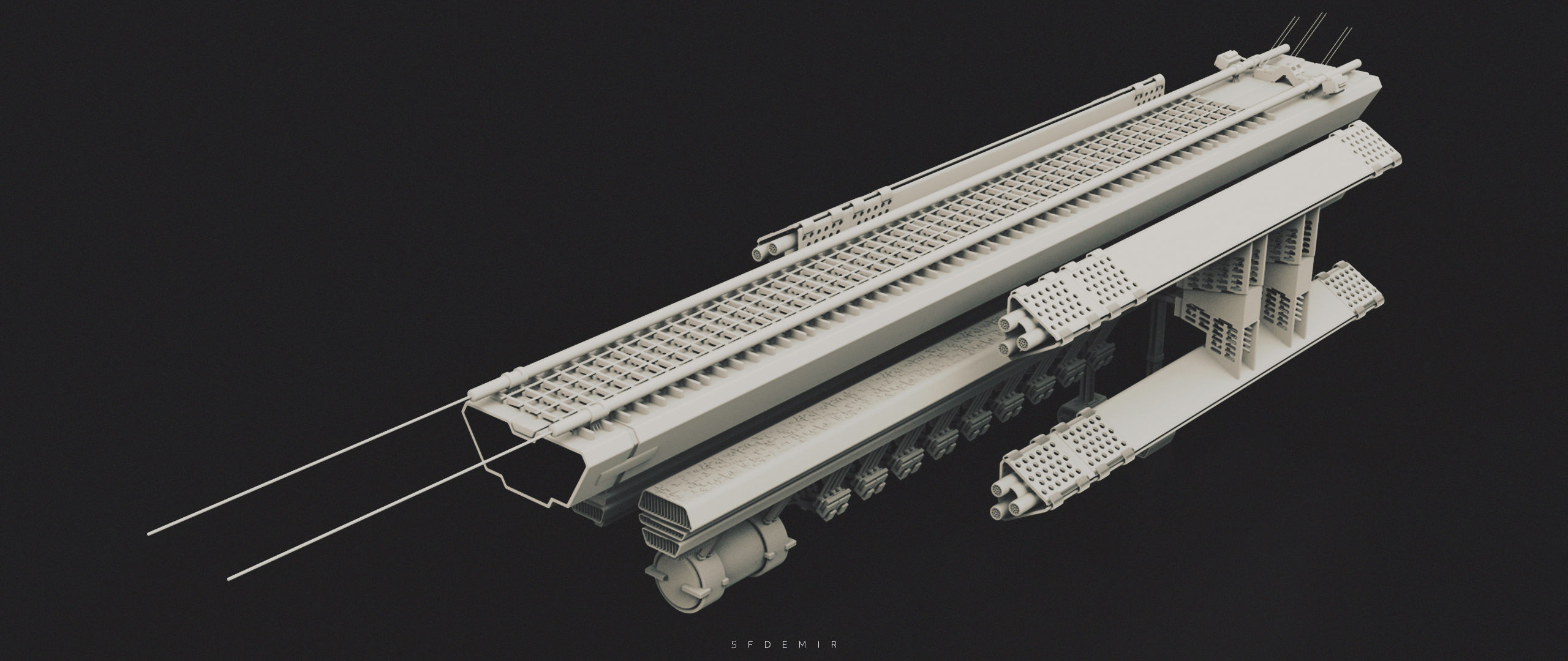 AU-45 Mothership 3D model_24