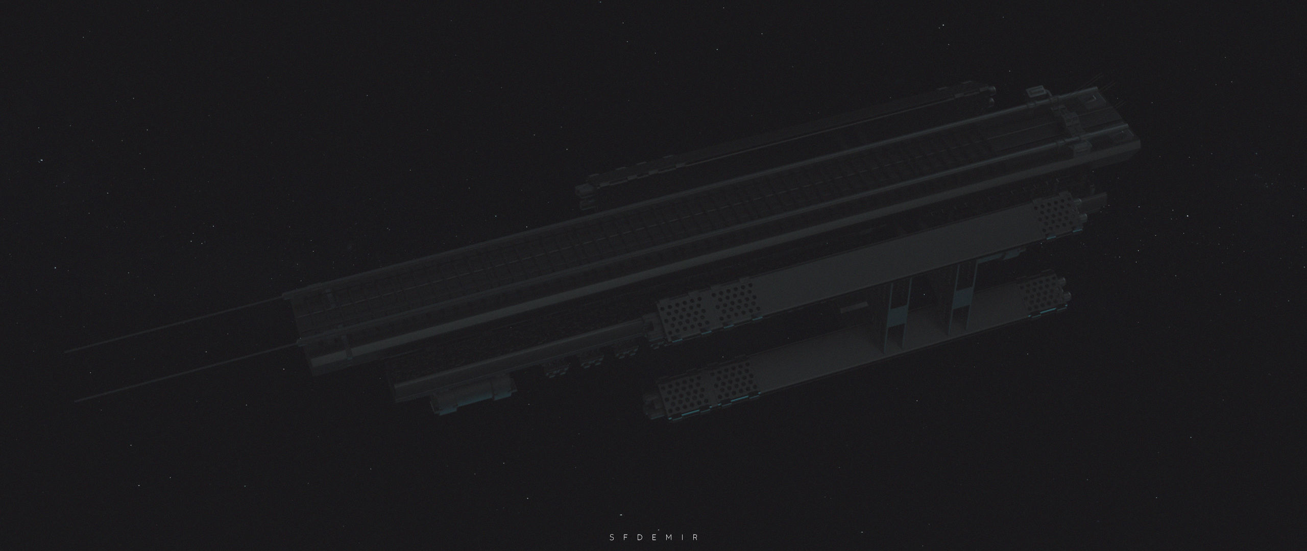 AU-45 Mothership 3D model_12