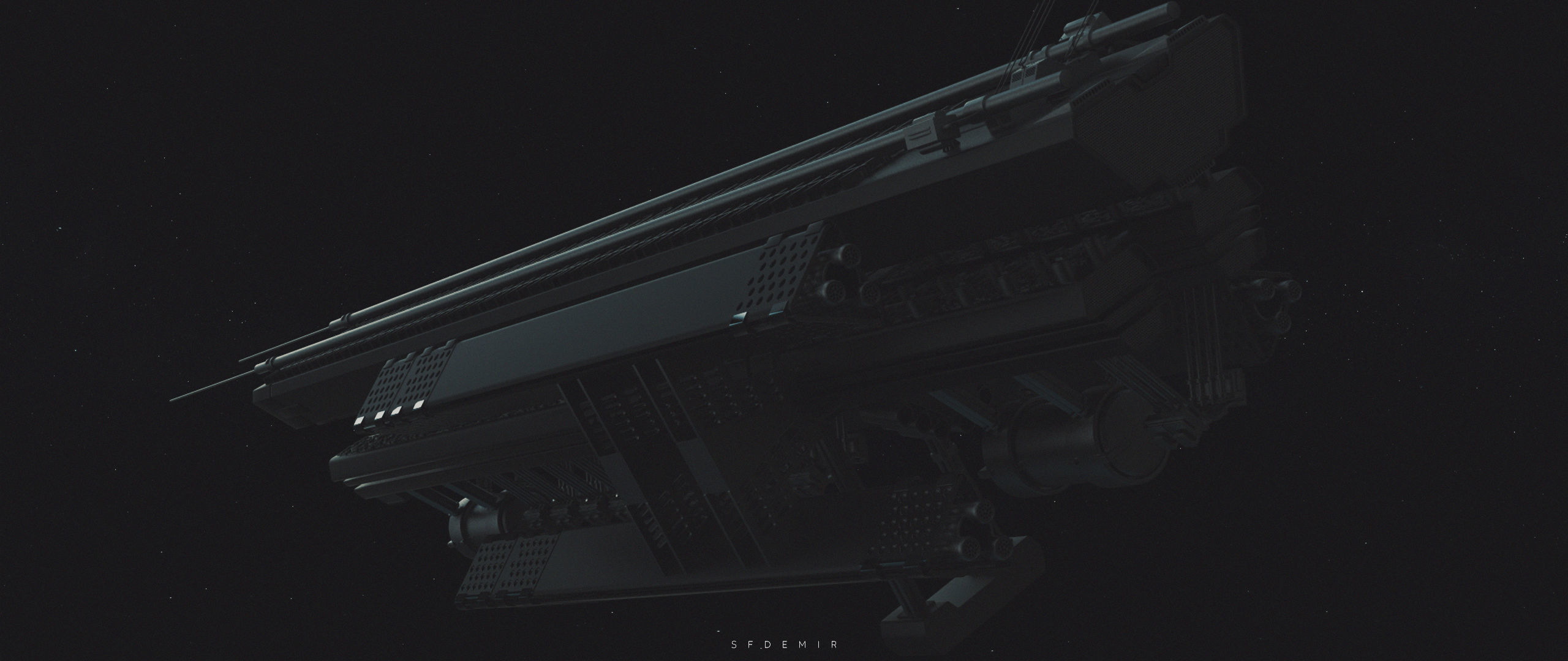 AU-45 Mothership 3D model_14