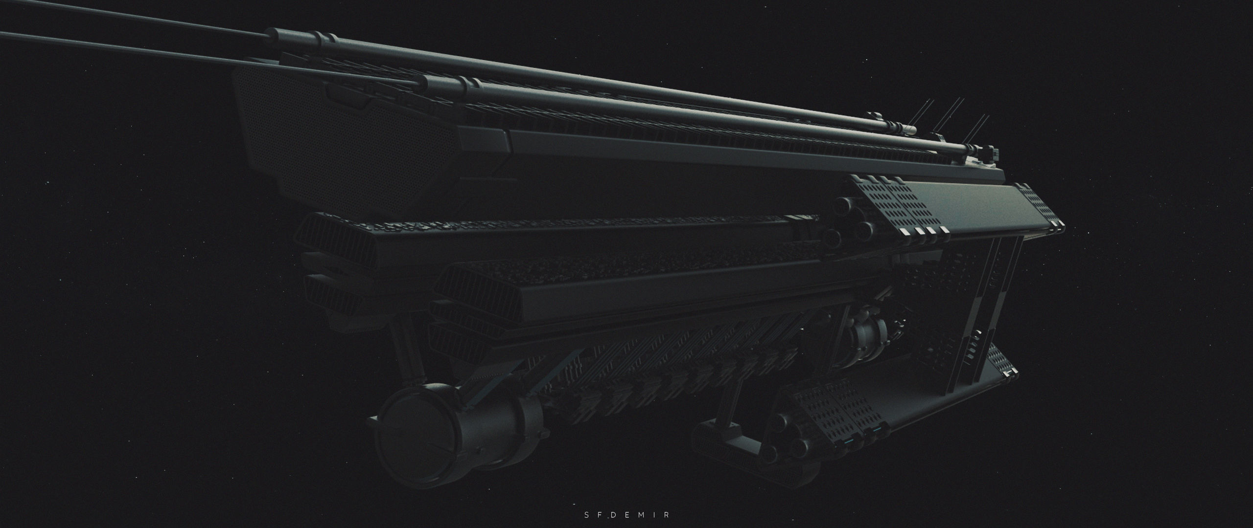 AU-45 Mothership 3D model_5