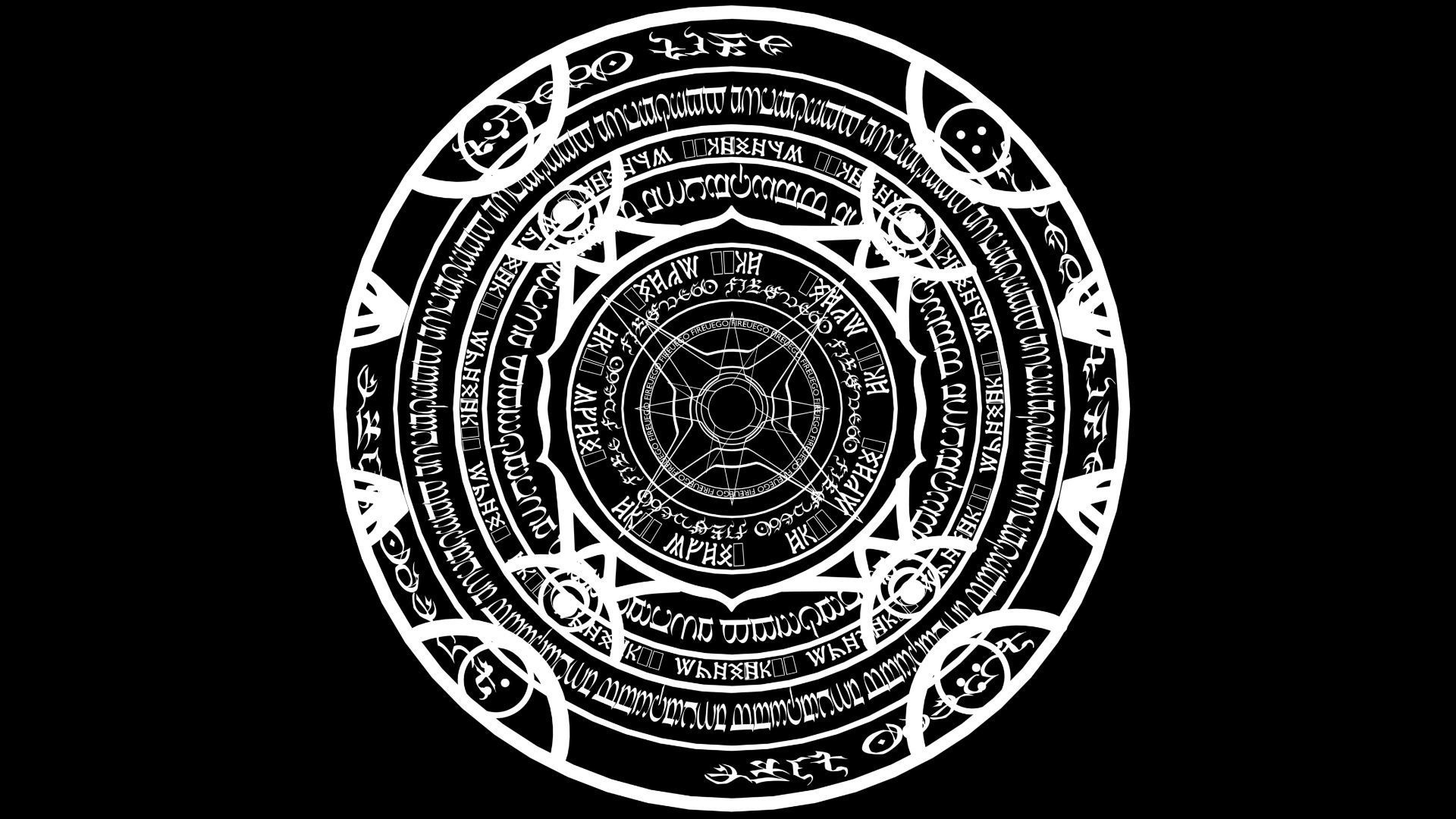 Circle Magic VFX Anime Low-poly 3D model_8