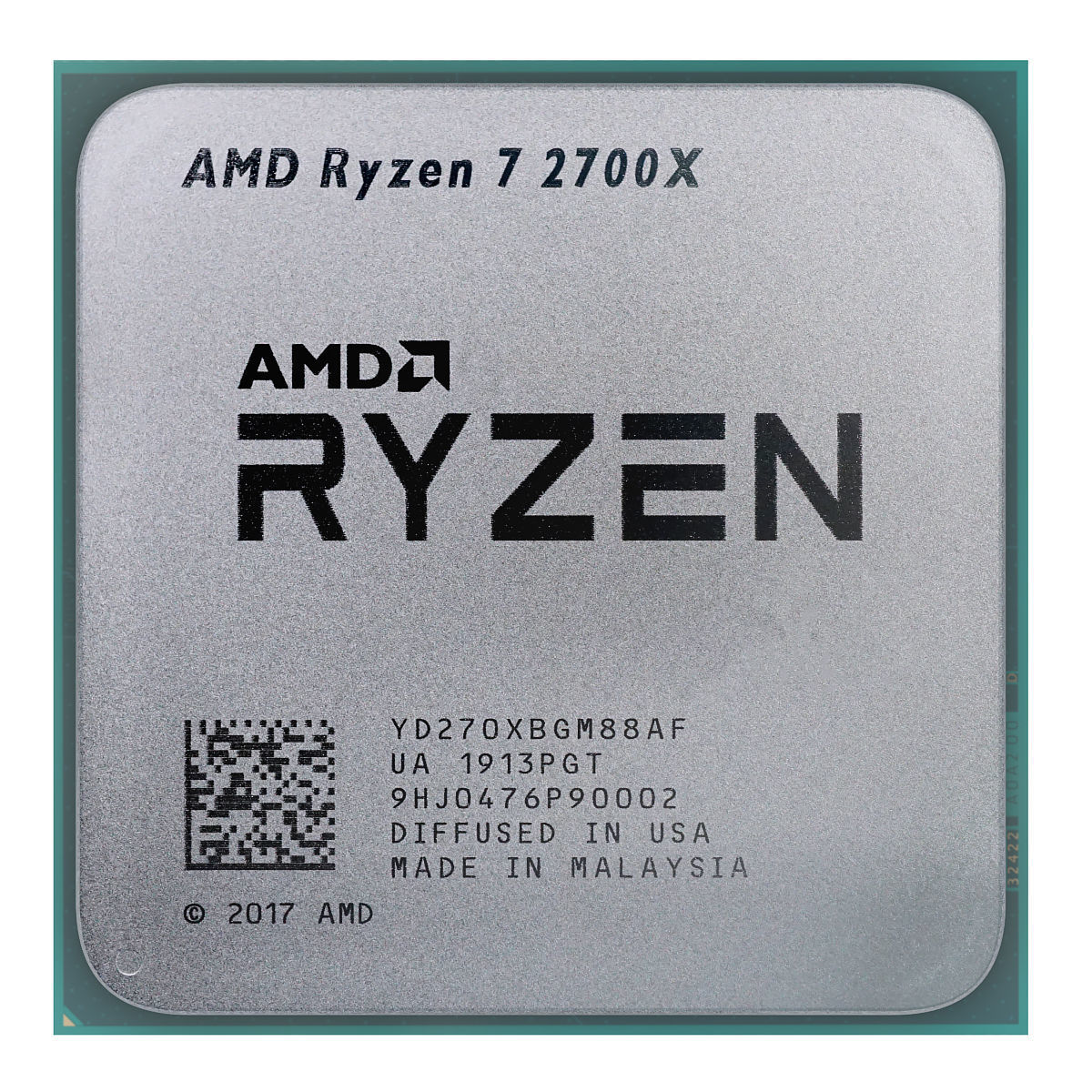 AMD Ryzen CPU 3D model_8