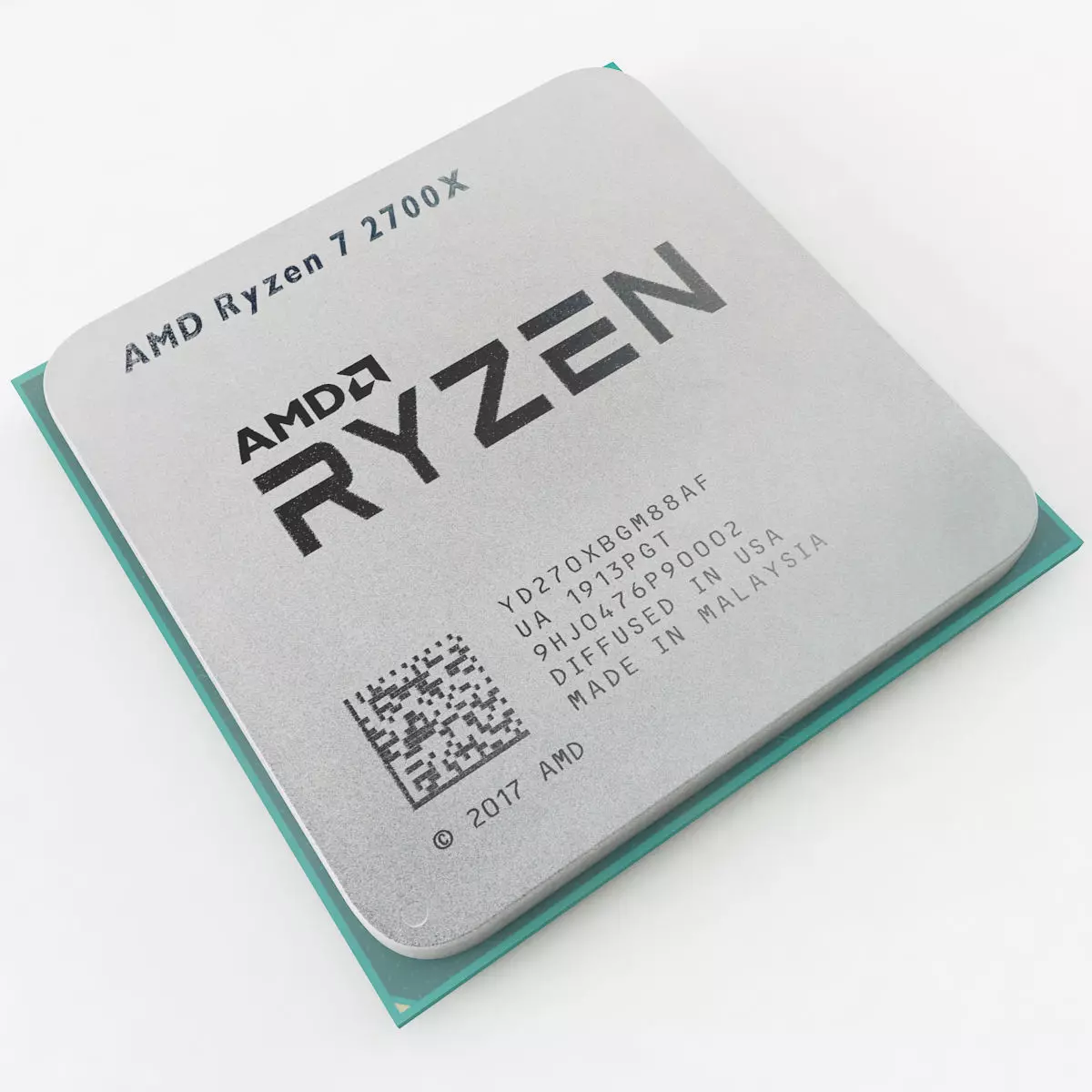 AMD Ryzen CPU 3D model_0
