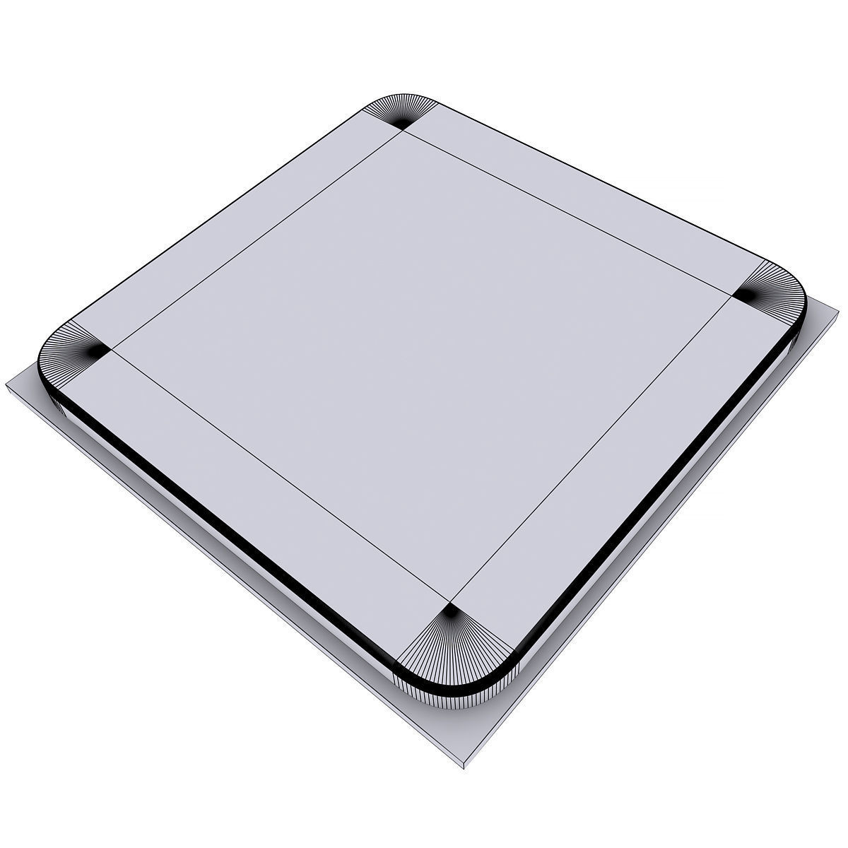 AMD Ryzen CPU 3D model_9