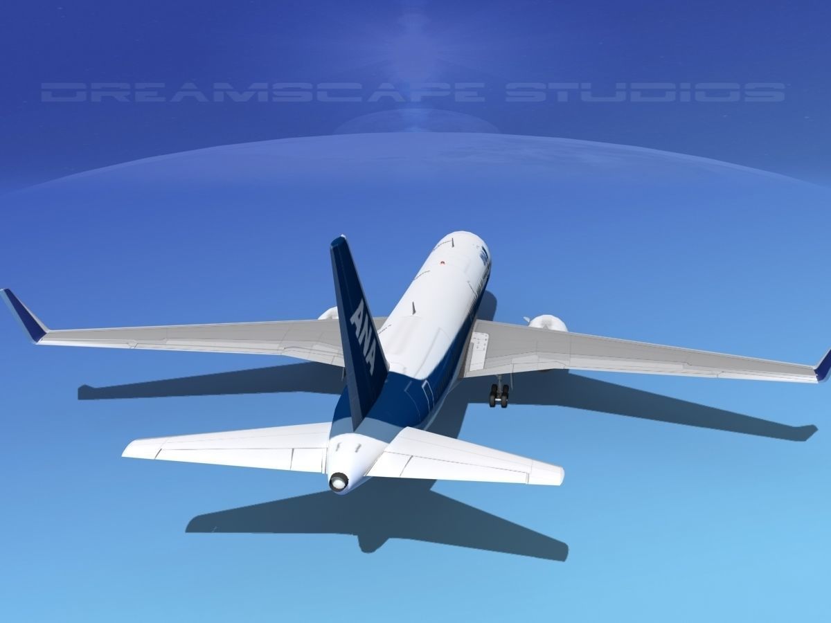 Boeing 767-300 ANA 3D model_6