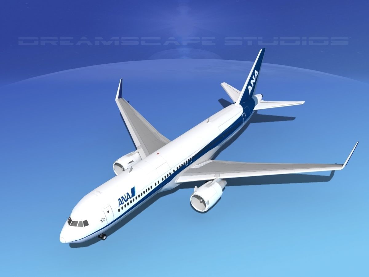 Boeing 767-300 ANA 3D model_10