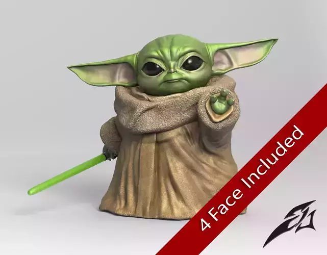 May the Baby Force be with you 3D print model