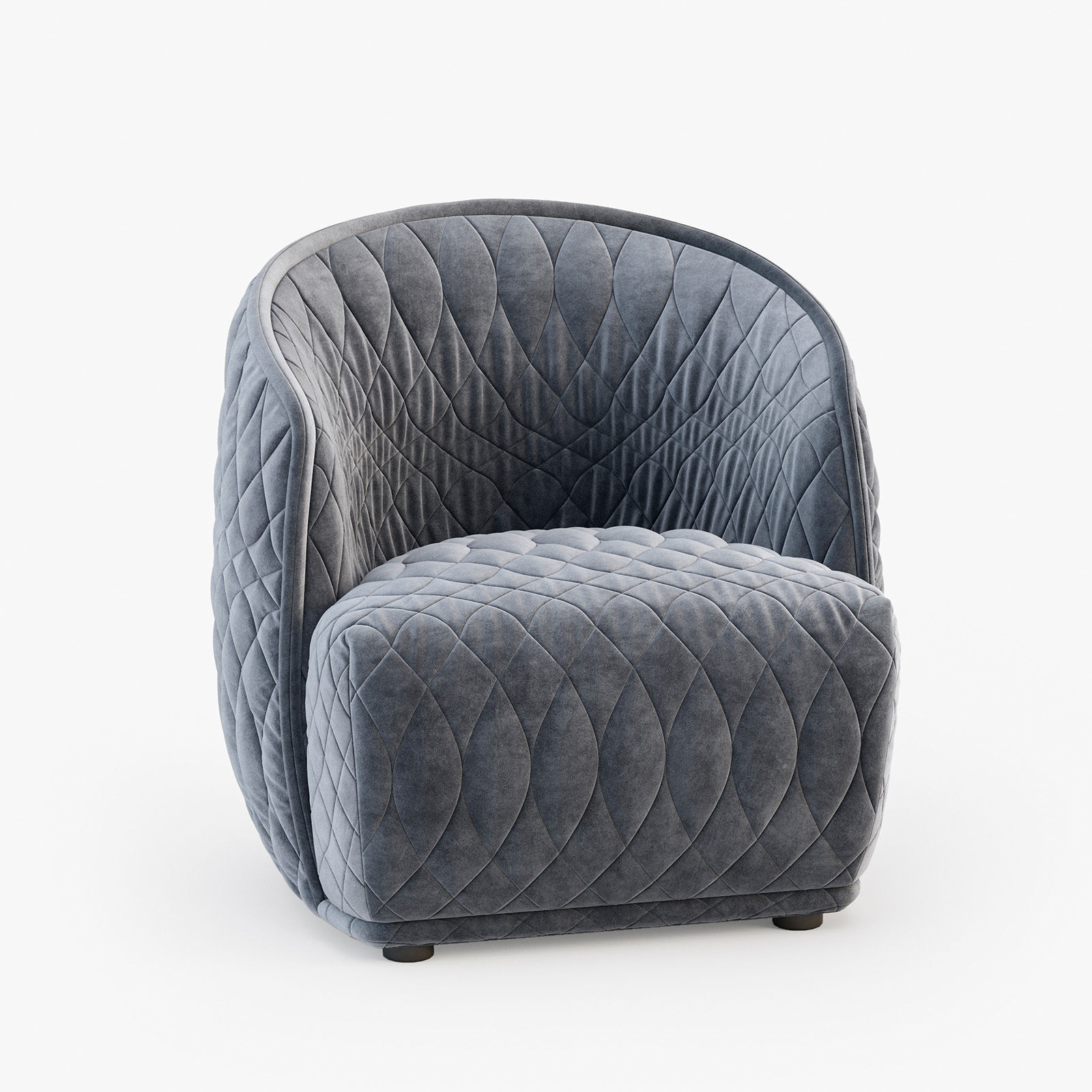 Moroso Redondo small armchair 3D model_8