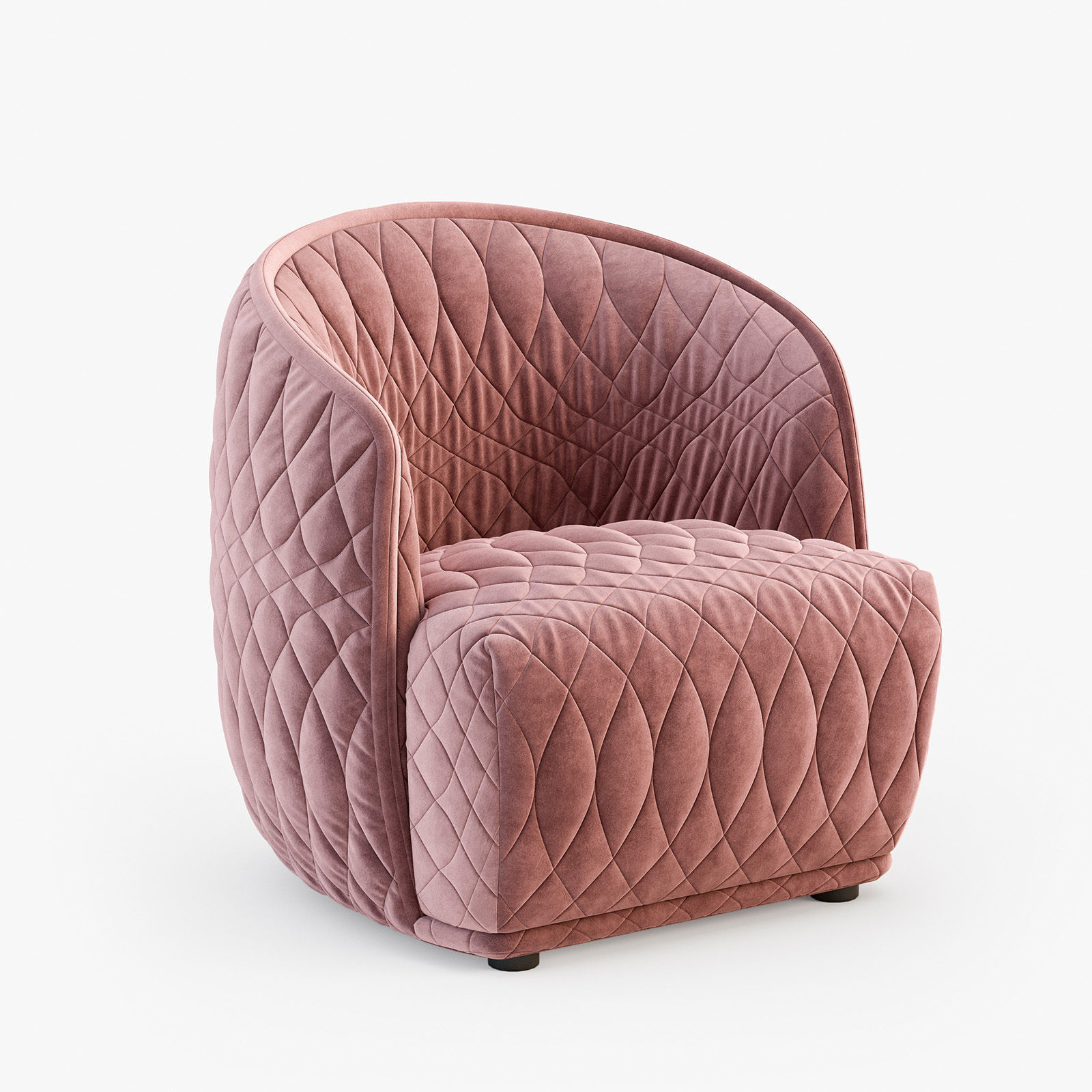 Moroso Redondo small armchair 3D model_3
