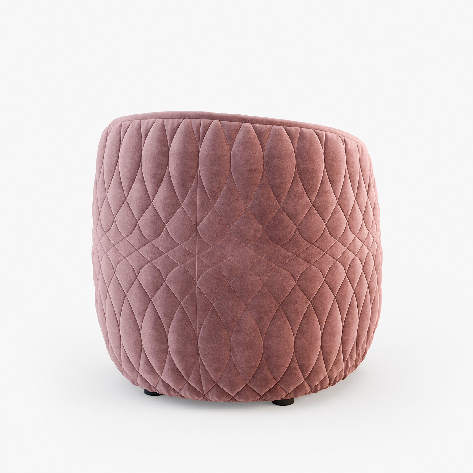 Moroso Redondo small armchair 3D model_6
