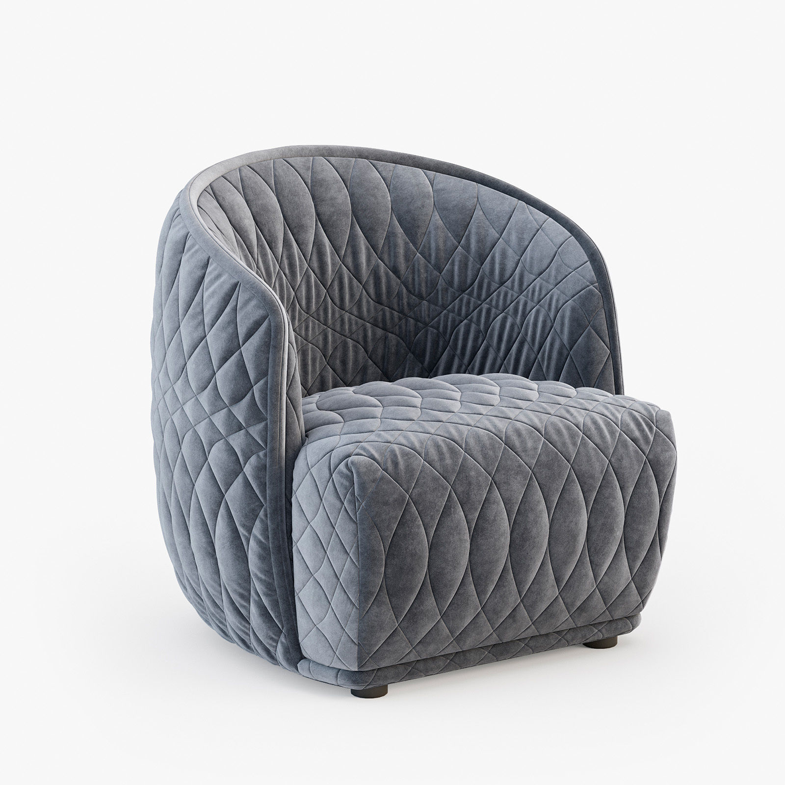 Moroso Redondo small armchair 3D model_9