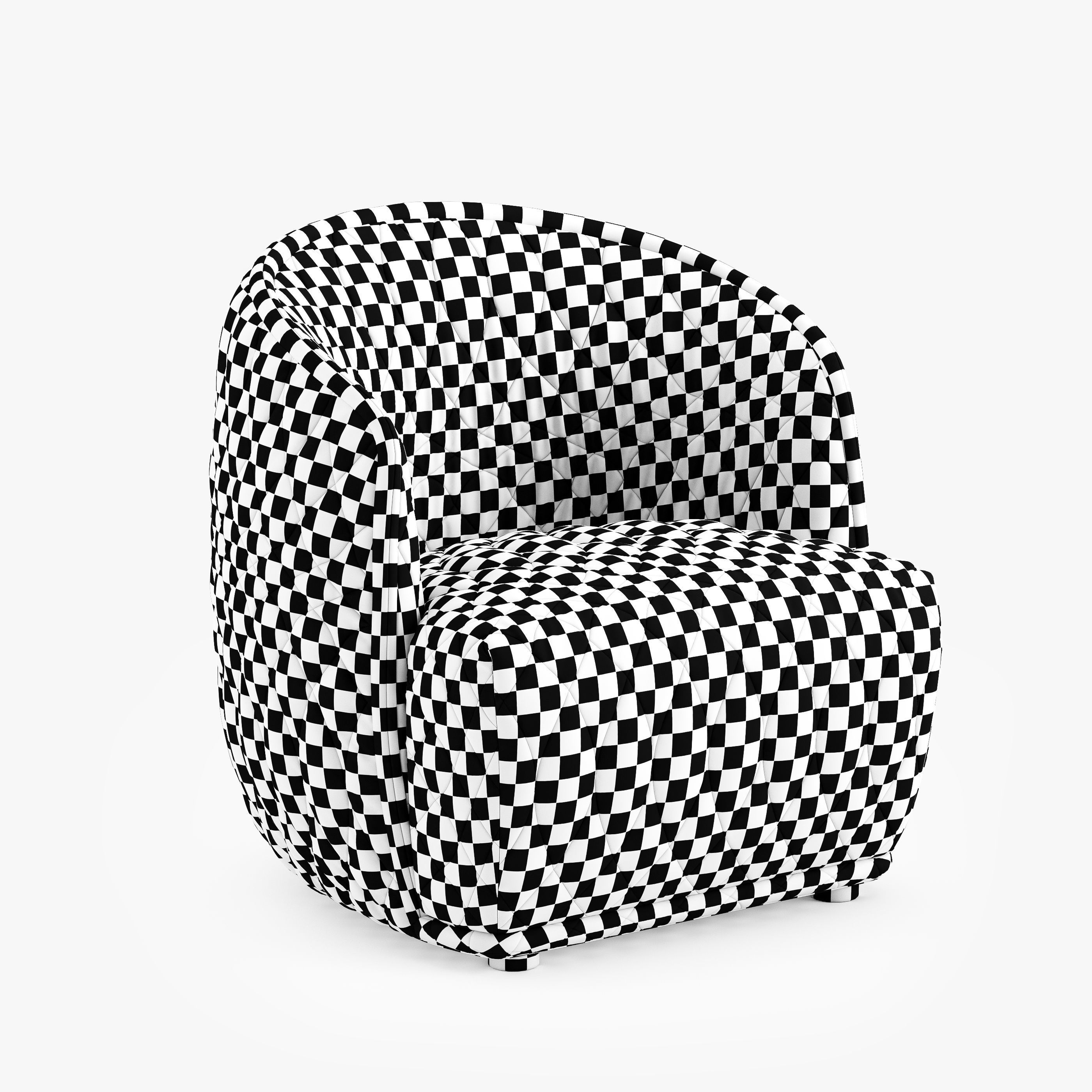 Moroso Redondo small armchair 3D model_14