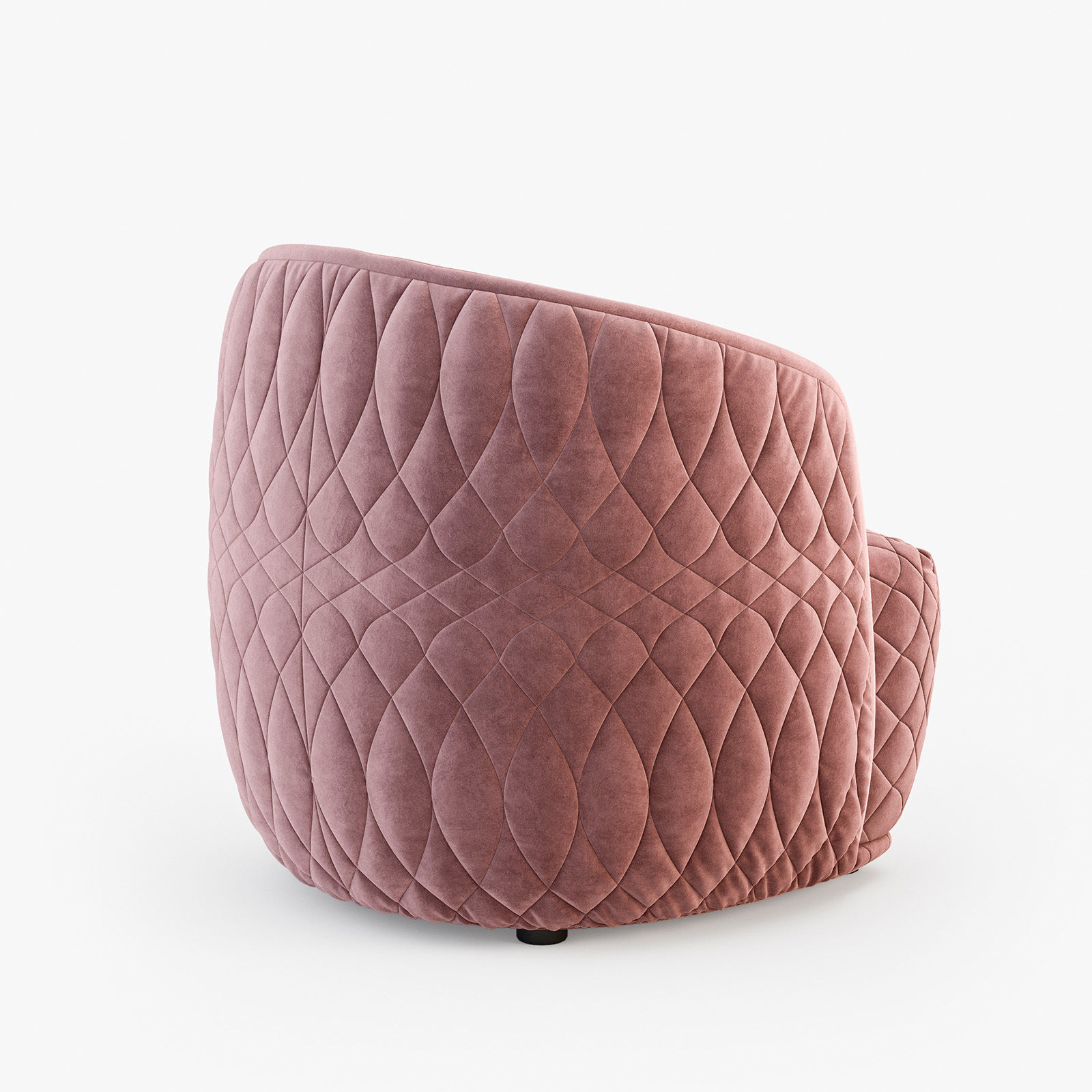 Moroso Redondo small armchair 3D model_5