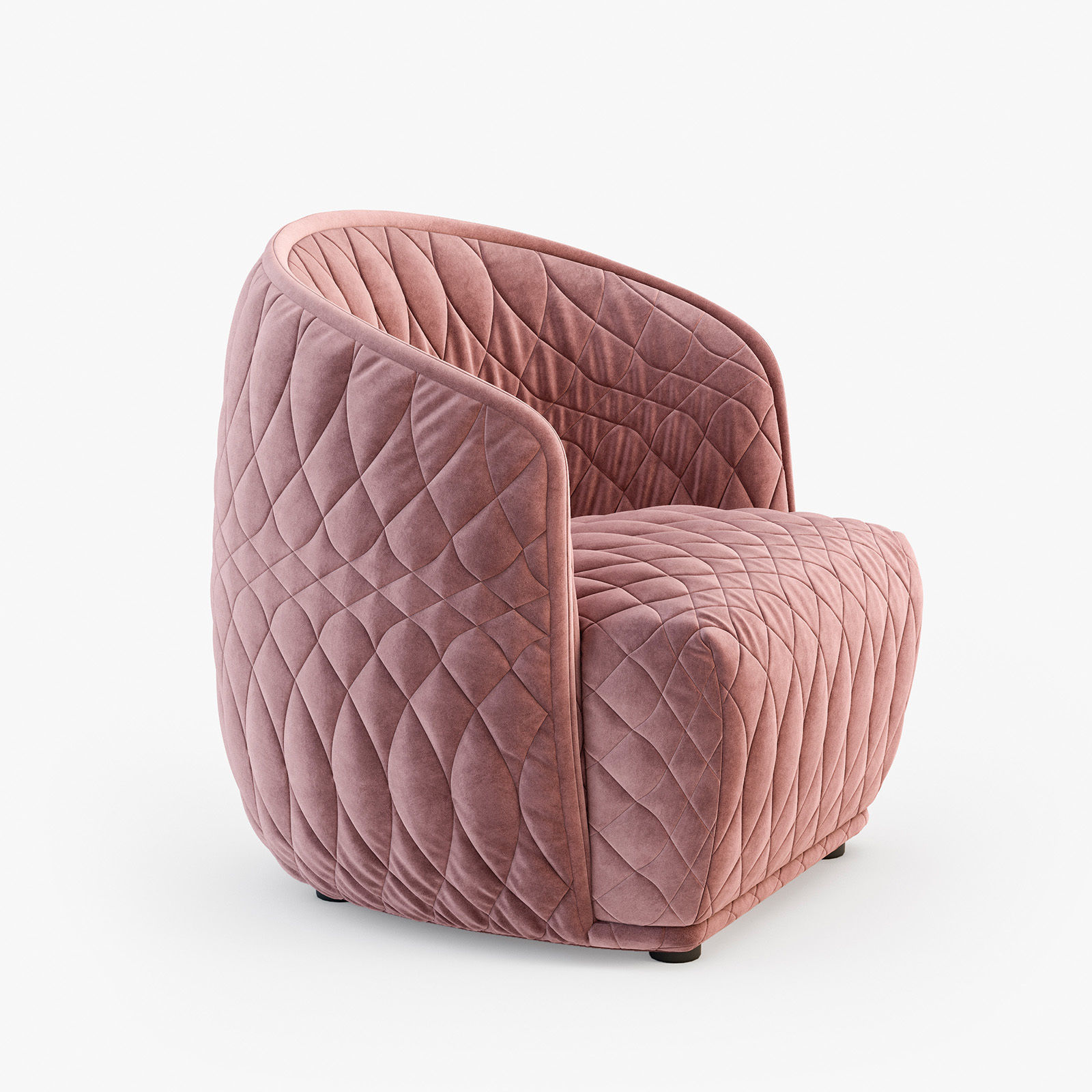Moroso Redondo small armchair 3D model_4