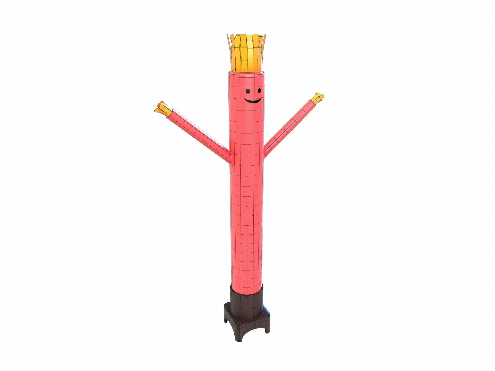 Animated Sky Tube Low-poly 3D model_9