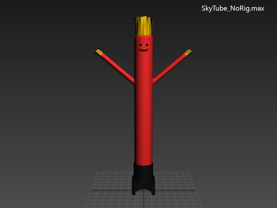 Animated Sky Tube Low-poly 3D model_25