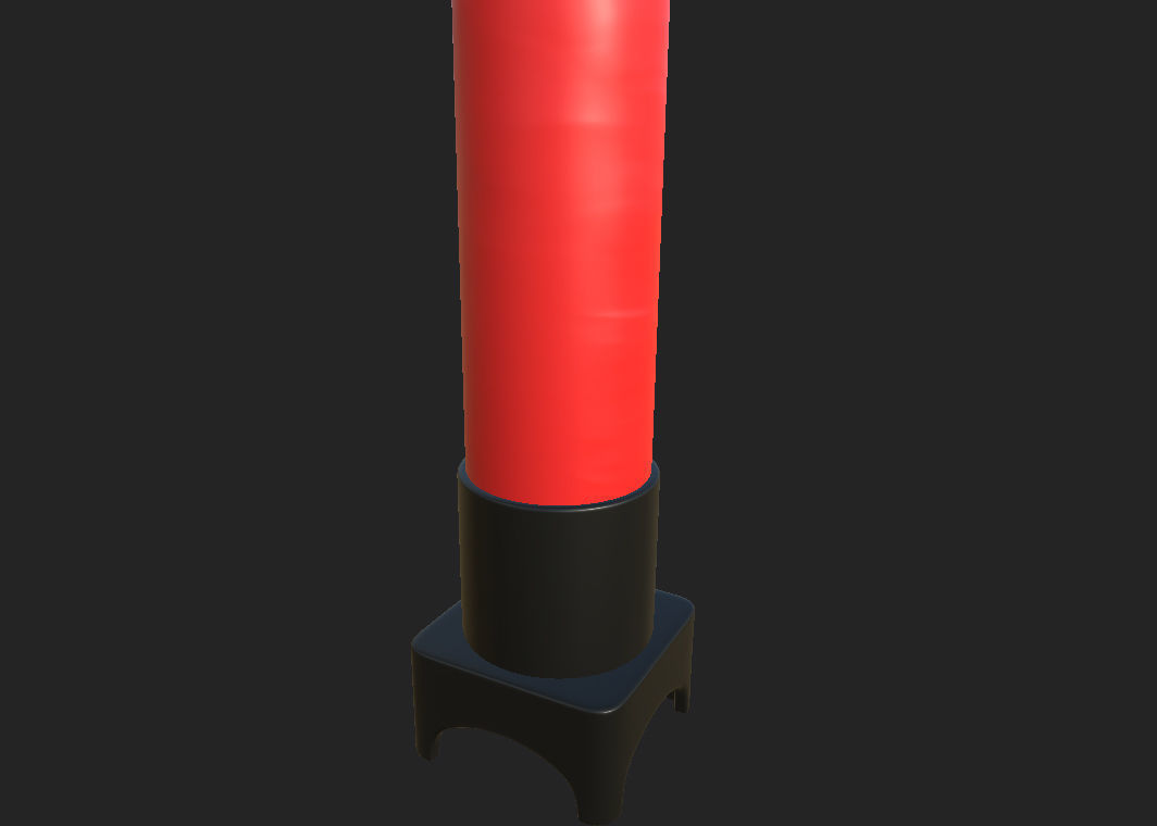 Animated Sky Tube Low-poly 3D model_18