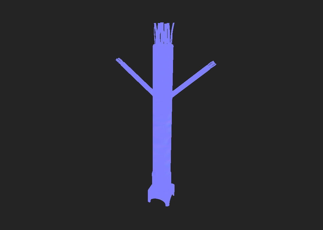 Animated Sky Tube Low-poly 3D model_13