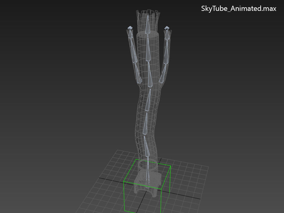 Animated Sky Tube Low-poly 3D model_24