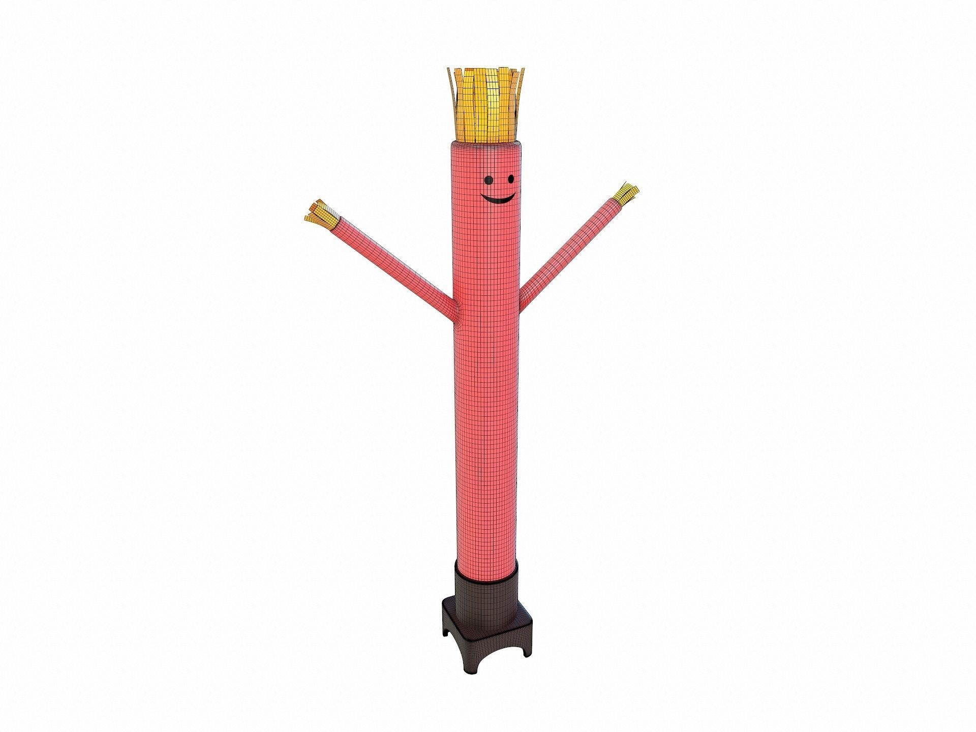 Animated Sky Tube Low-poly 3D model_10