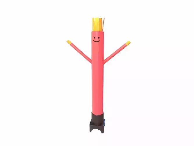 Animated Sky Tube Low-poly 3D model