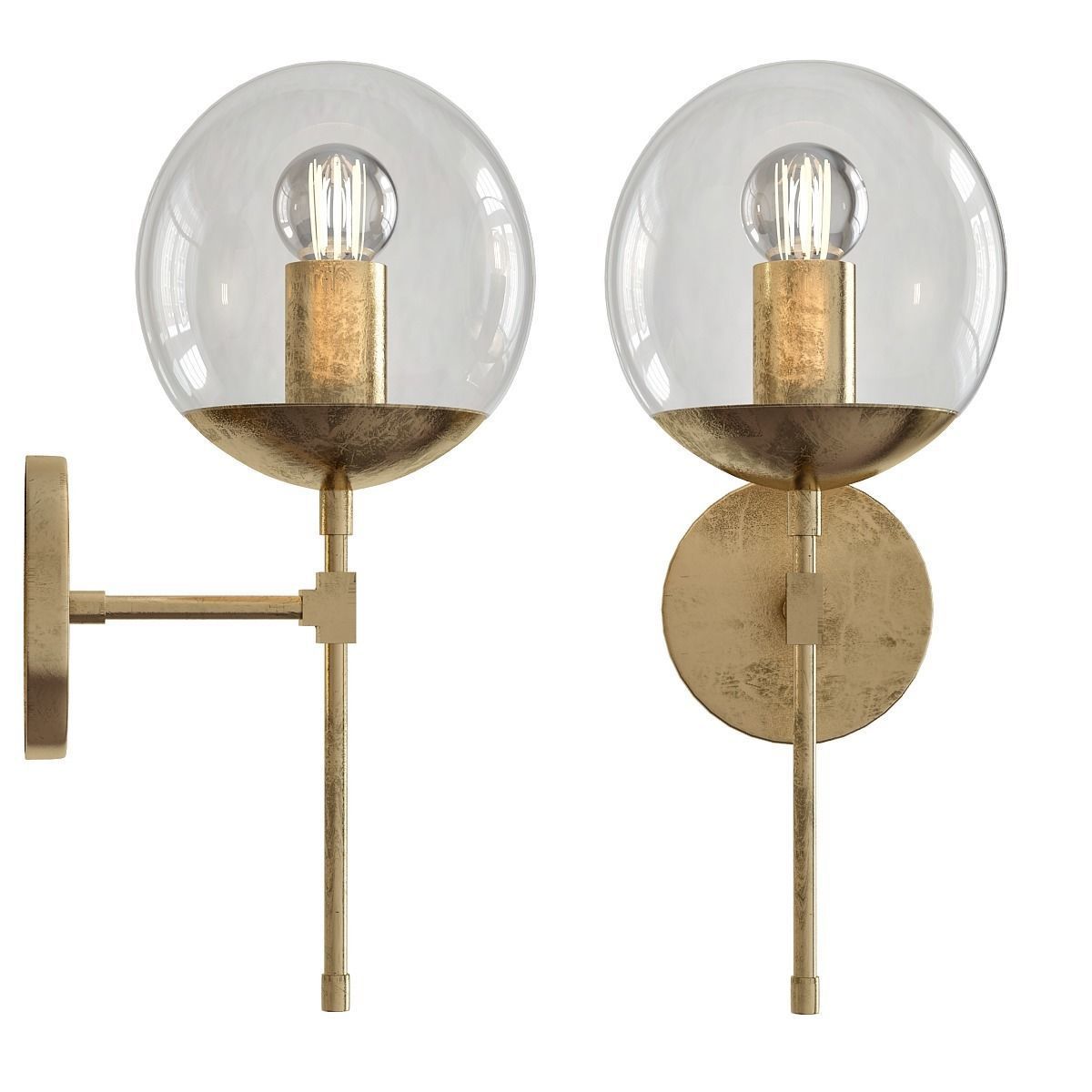 Chandelier 3d model collection 100 pieces Low-poly 3D model_30